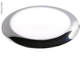 Zeer vlakke led plafondlamp chrome