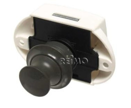 Push Lock - meubelslot grijs