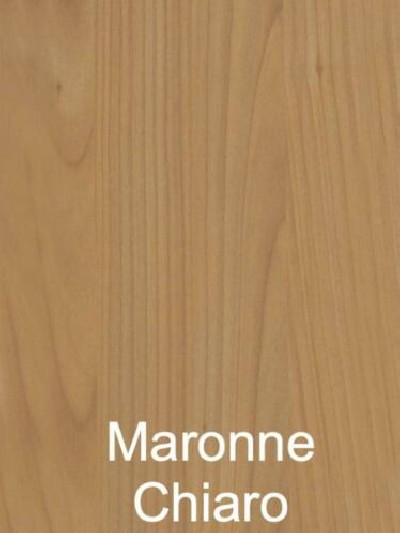 Houtplaat populier Maronne chiaro met HPL toplaag 122x244x15