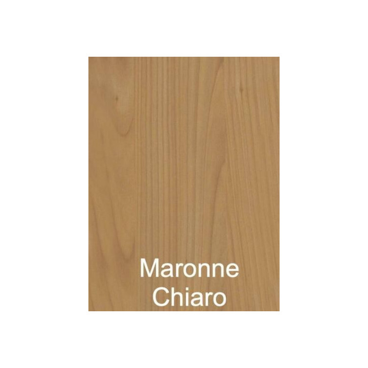 Houtplaat populier Maronne chiaro met HPL toplaag 122x244x15