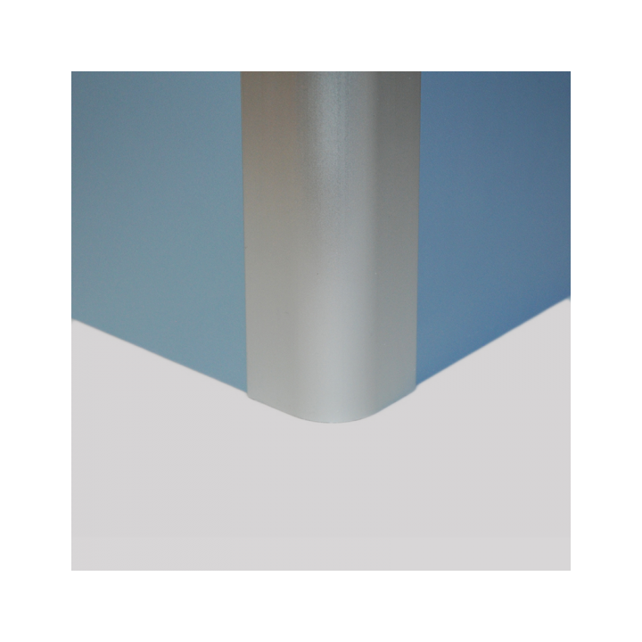 Aluminium meubel hoekprofiel 15 mm