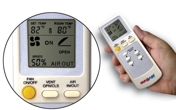 Maxxfan Deluxe dakluik met ventilator transparant