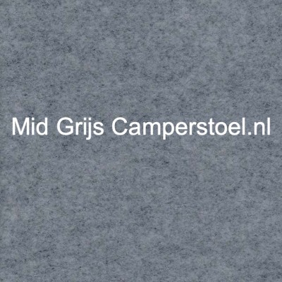 Wandbekleding naaldvilt super stretch mid grijs gemêleerd