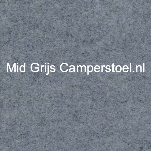Wandbekleding naaldvilt super stretch mid grijs gemêleerd