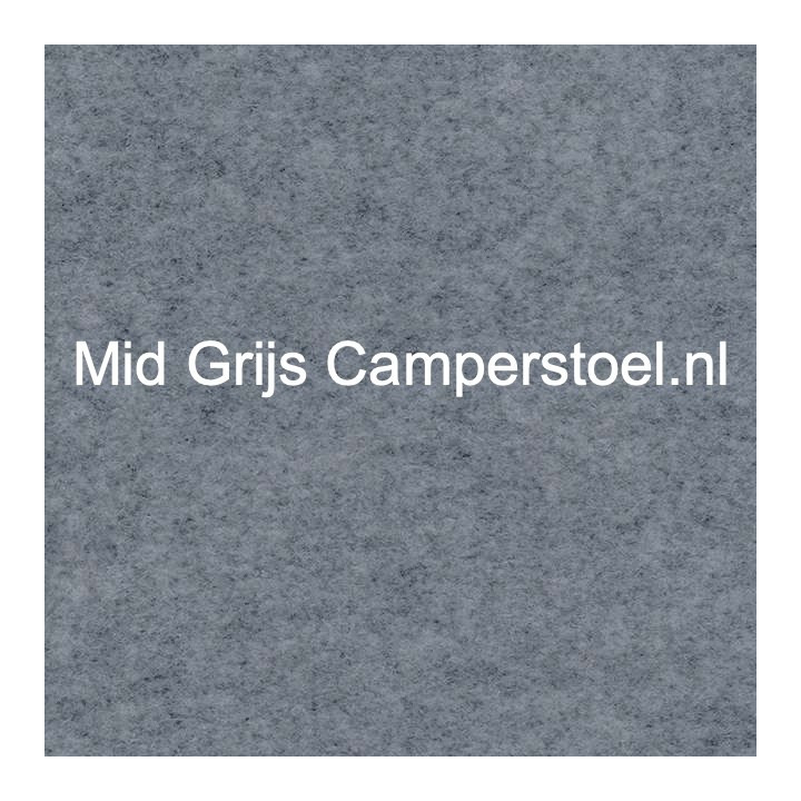 Wandbekleding naaldvilt super stretch mid grijs gemêleerd